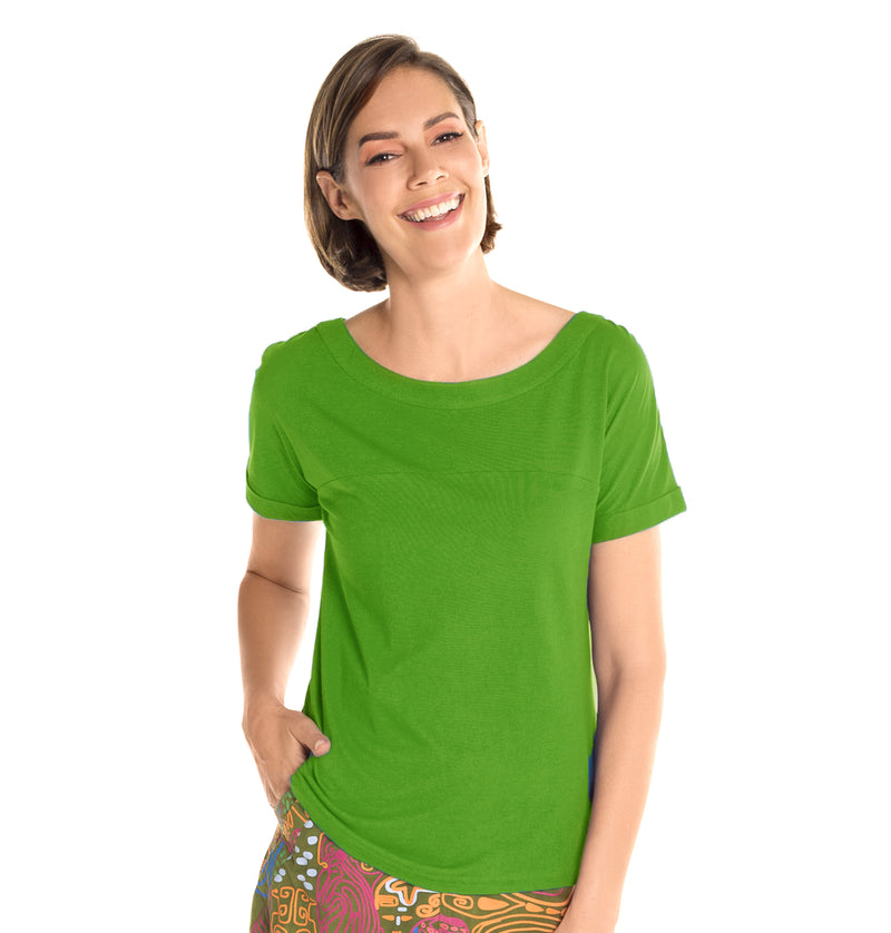 Boatneck Tee - Plain