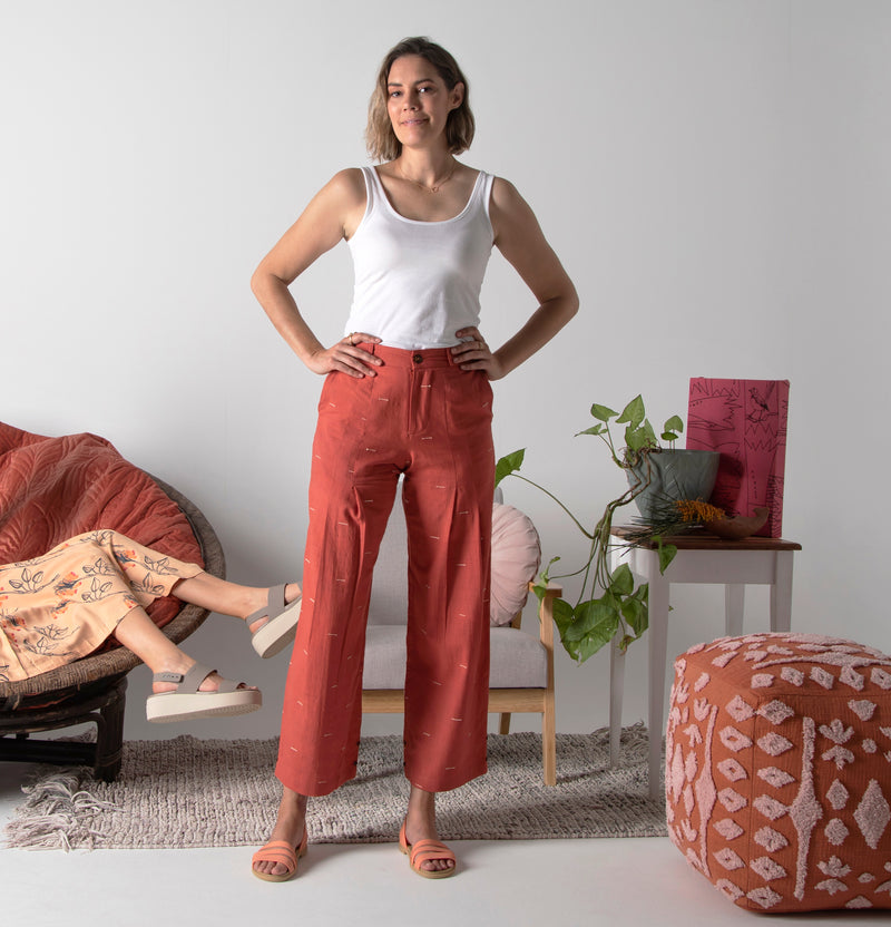 Pleat Pant