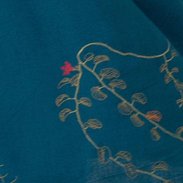Woven Bamboo Box Top -printed